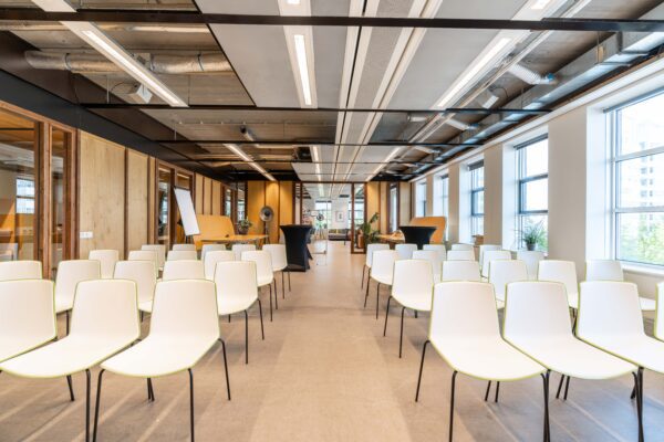 Meeting room with theatre setup