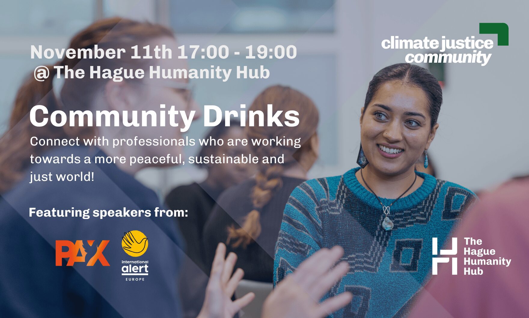 community drinks the hague humanity hub