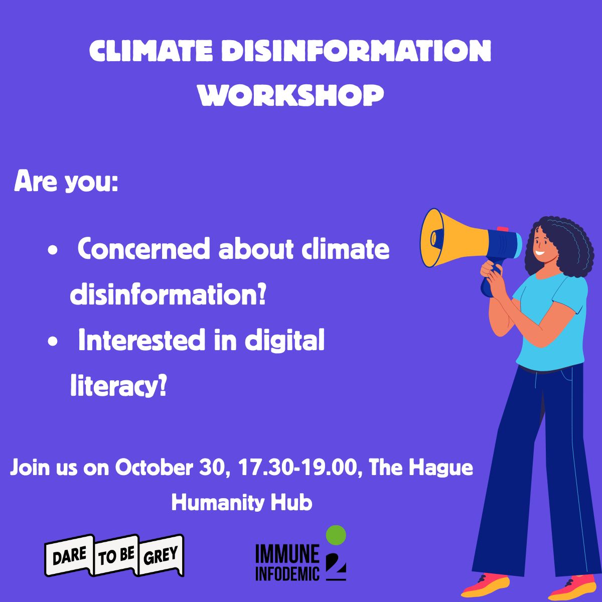 climate disinformation workshop