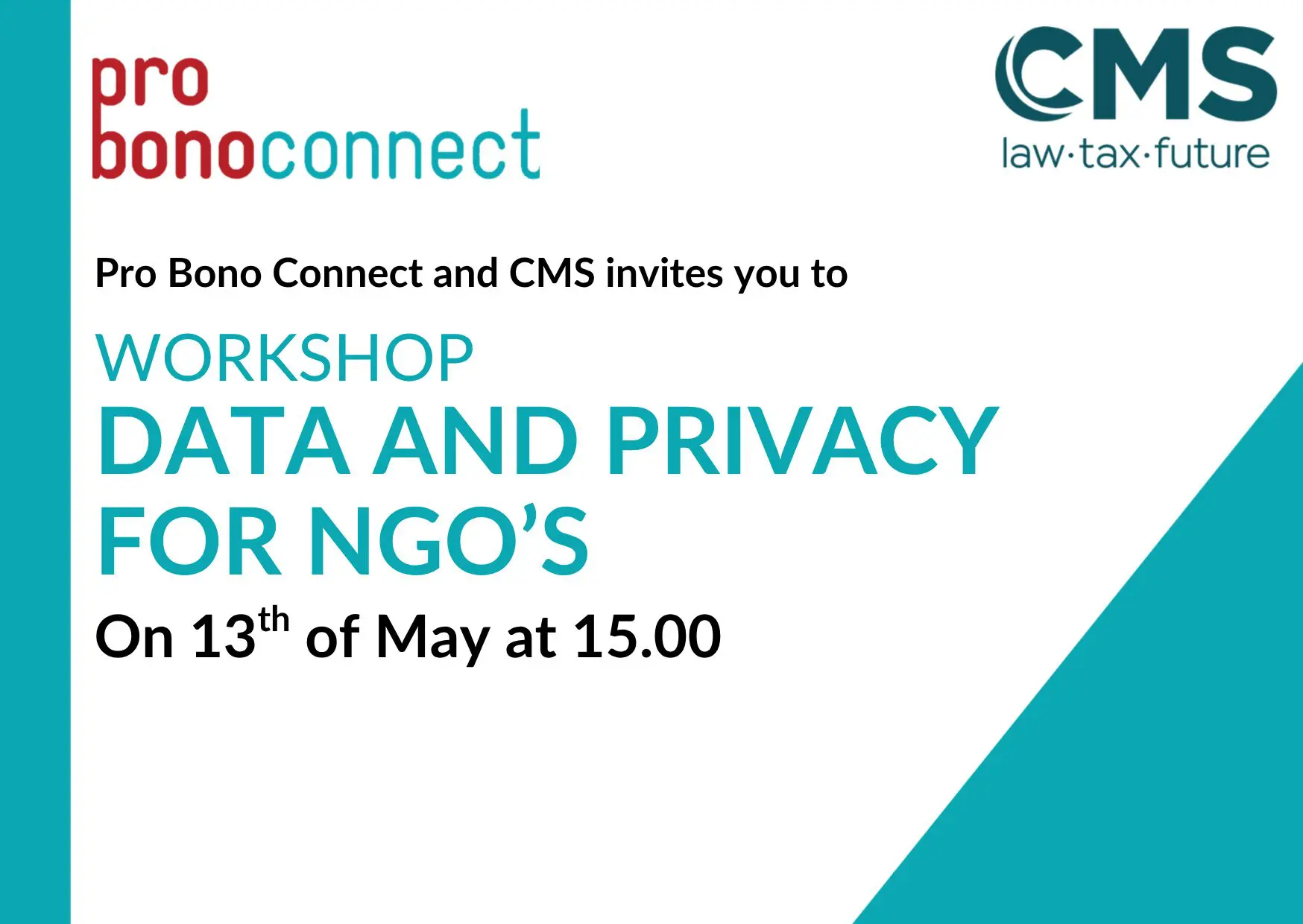 Workshop : Data and Privacy for NGOs